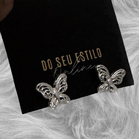 Brincos de Prata 925 Borboletas
